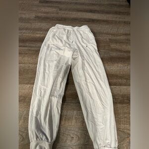 White sweatpants